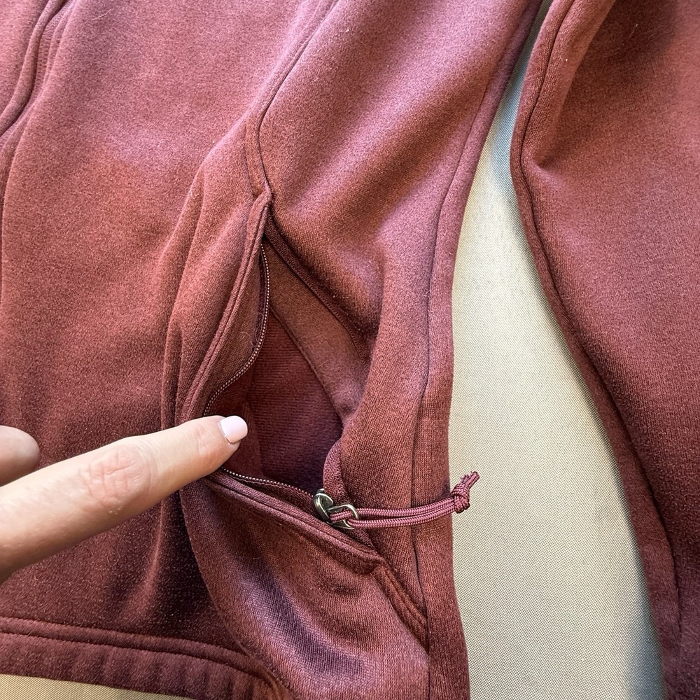 The‎ North Face Women's Agave Full Zip Jacket Burgundy Sequoia Red Size Large - Picture 5 of 11